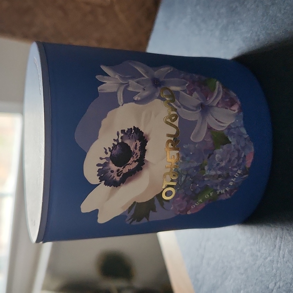 Brand new Otherland 'Out of the Blue' 8 oz soy candle